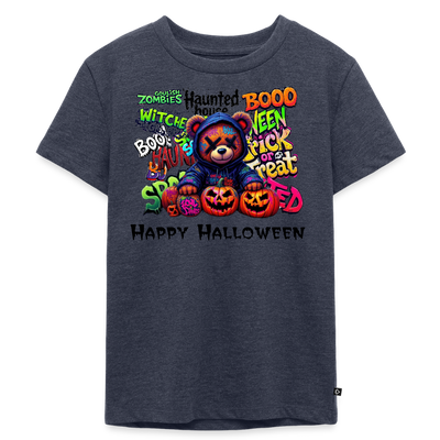 Teddie Tee - heather denim