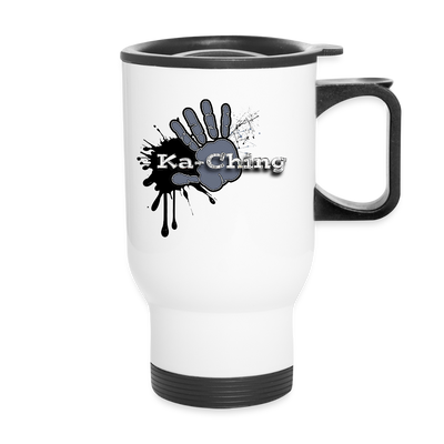 Ka-Ching Travel Mug  Ching SILVER - white