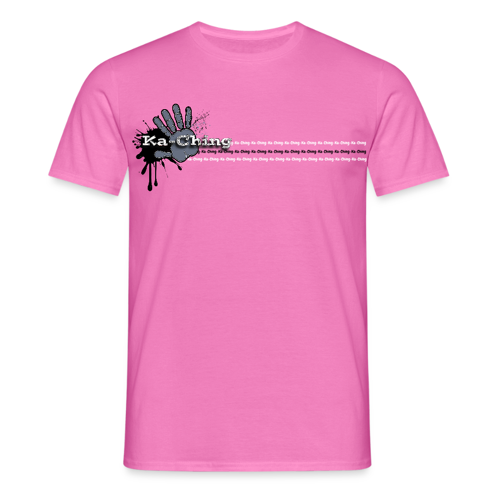 Unisex T-Shirt Ching Silver Logo CH-SLR-T-03c - pink