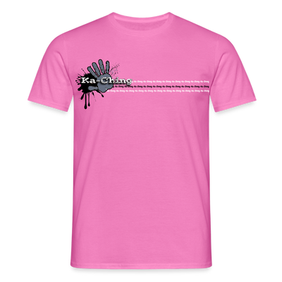 Unisex T-Shirt Ching Silver Logo CH-SLR-T-03c - pink