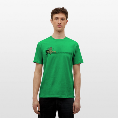 Ka-Ching T-Shirt Ching Gold Logo CHGD-T-02w - kelly green