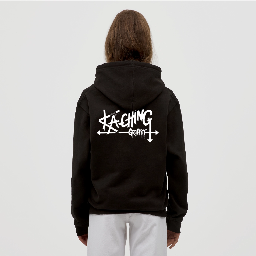 Minimal Range Unisex Hoodie limited Ka-Ching ⁶design - black