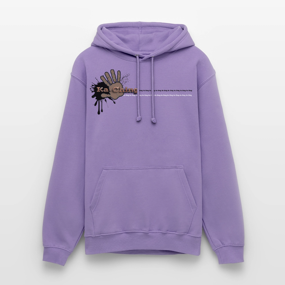 Ka-Ching Unisex Hoodie Ching Bronze logo - lavender