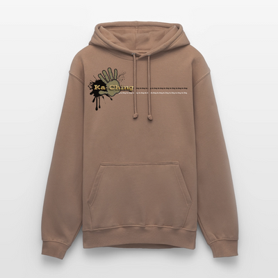Unisex Hoodie Ching Gold logo - mocha