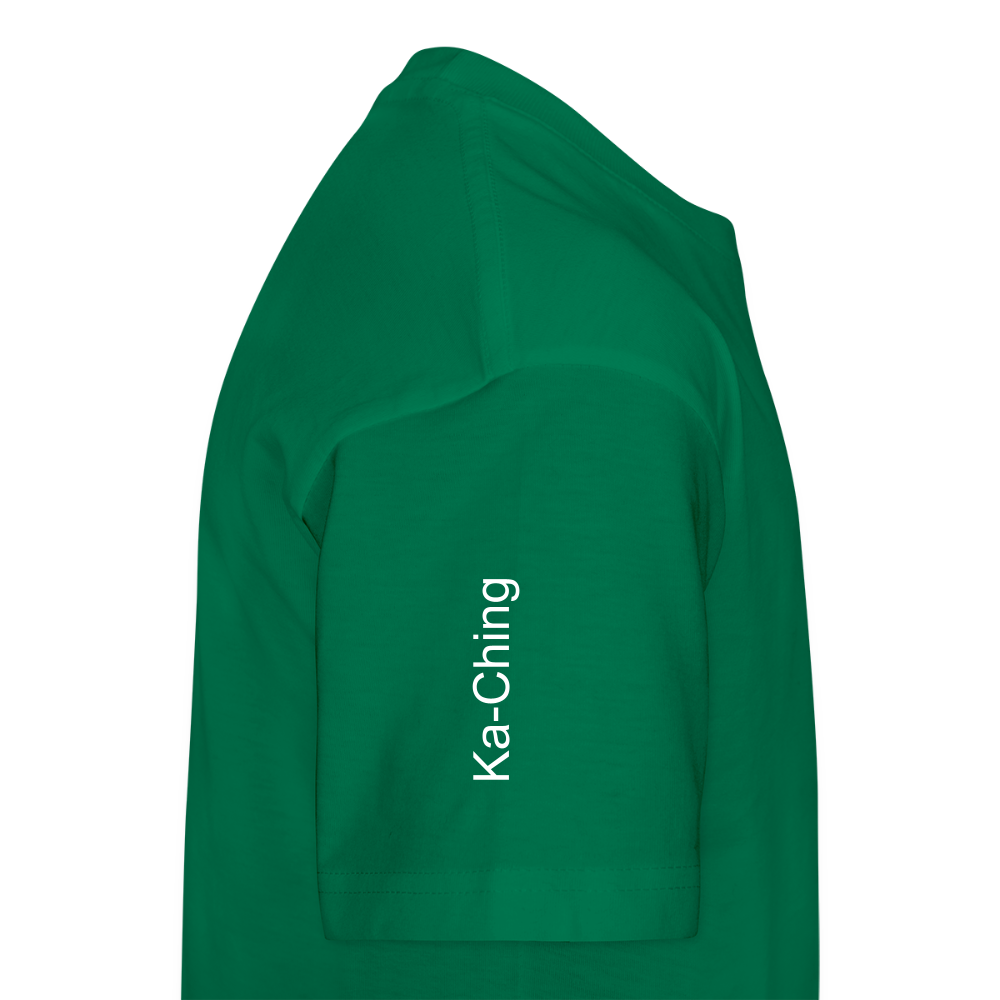Unisex T-Shirt Ching Purple Logo - kelly green