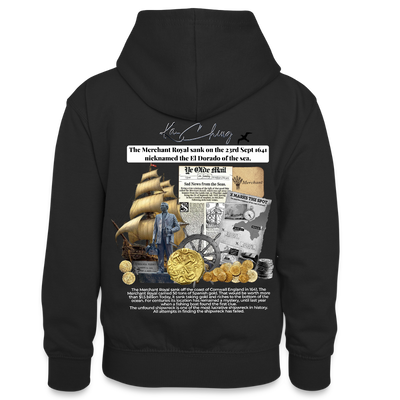 Goldan silver Range The Merchant Royal Hoodie limited edition - black/gold