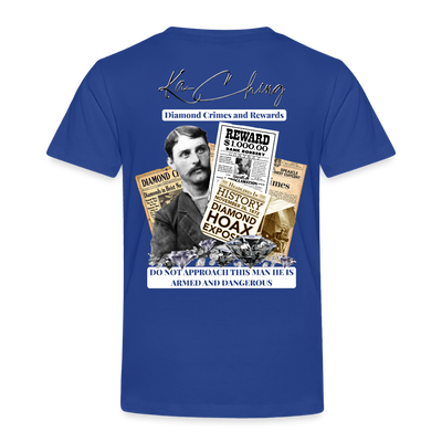 Diamond Range Diamond Hoax Tee limited edition - royal blue