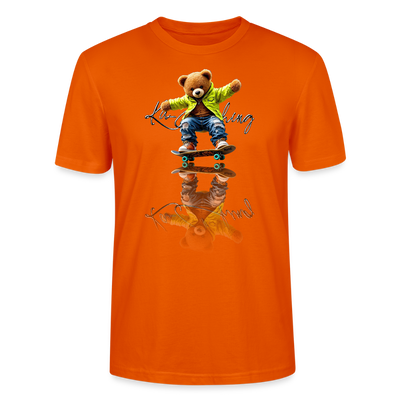 skateboarding Teds Tee - bright orange