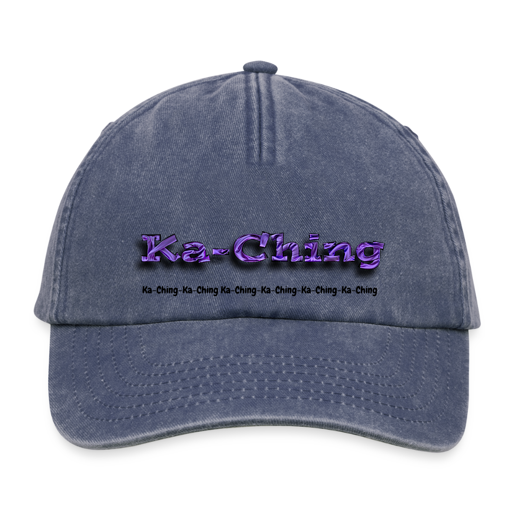 CAP Ching Purple Logo CH-PU-H-06 - vintage denim