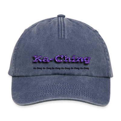 CAP Ching Purple Logo CH-PU-H-06 - vintage denim
