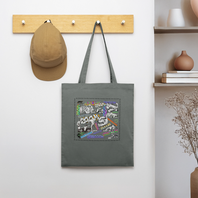 Graffiti F1Tote Bag - anthracite