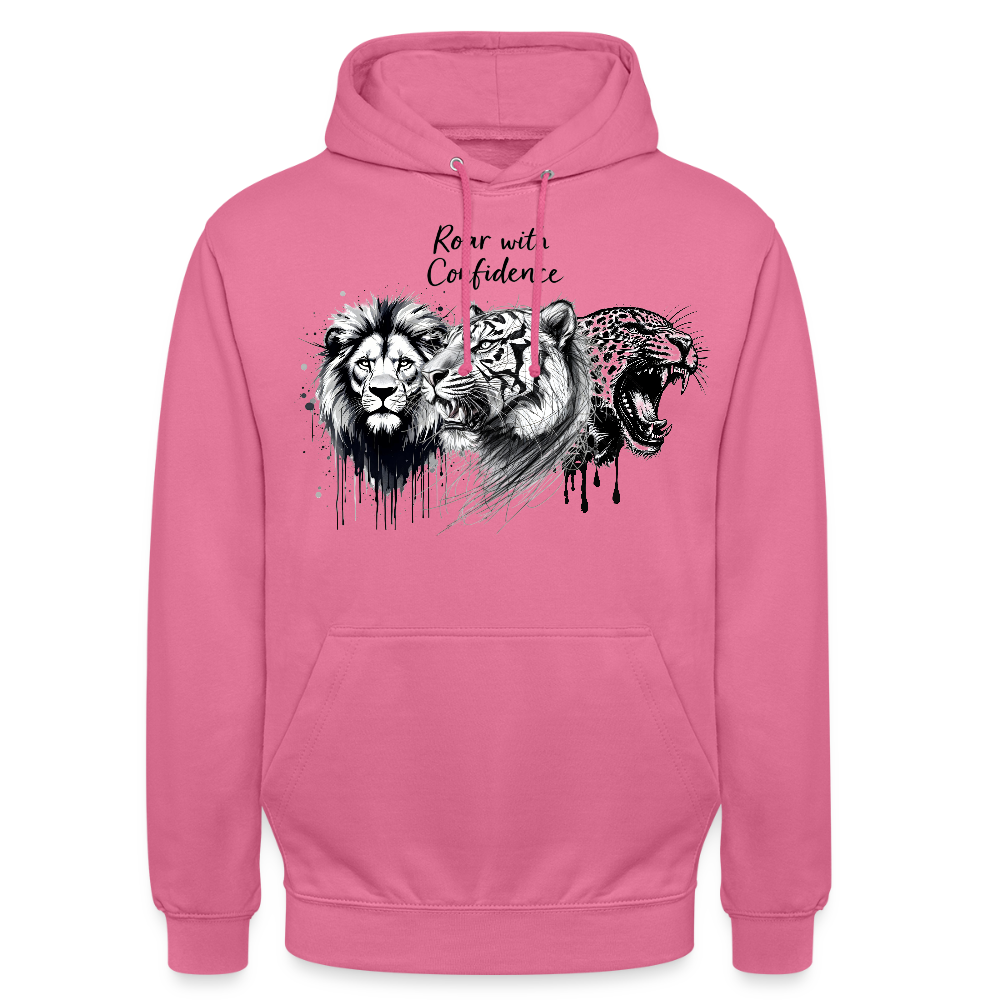 Ka-Ching Raw with confidence Unisex Hoodie - pink
