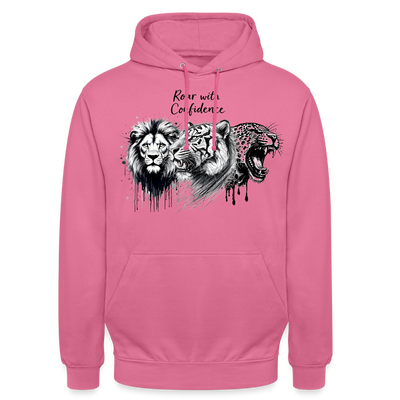 Ka-Ching Raw with confidence Unisex Hoodie - pink