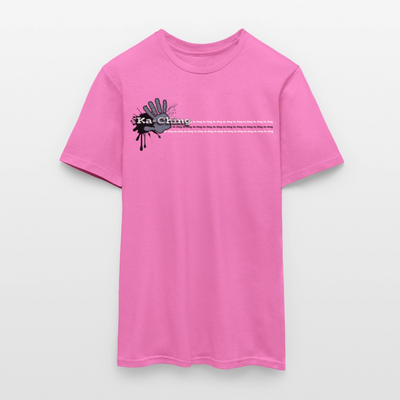 Unisex T-Shirt Ching Silver Logo CH-SLR-T-03c - pink