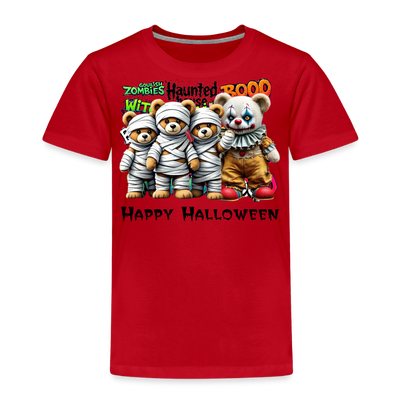 Teddies clown Tee - red