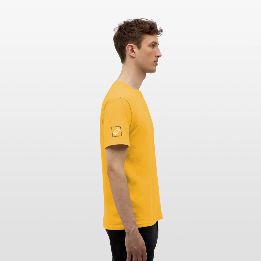 Unisex T-Shirt F1 Graffiti - yellow