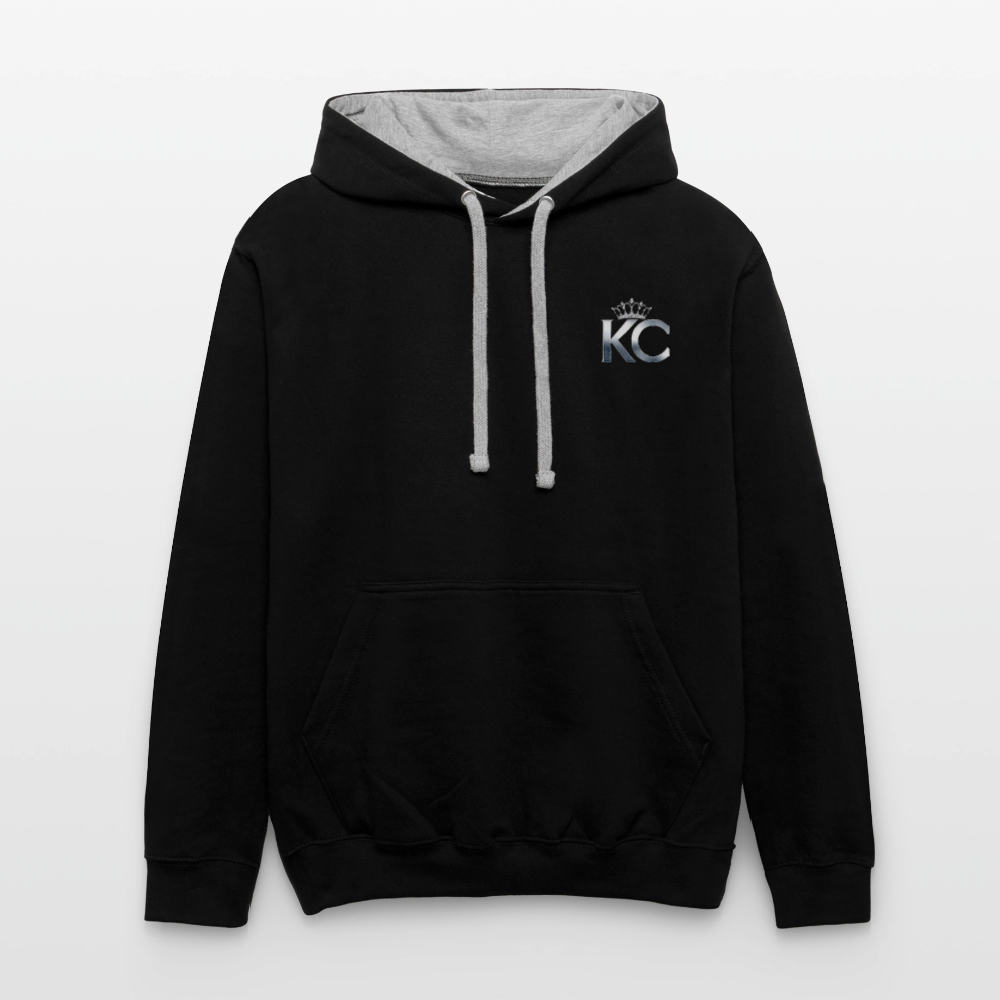 Silver Range City Bonds Robɓery 1990 Hoodie limited edition - black/heather grey