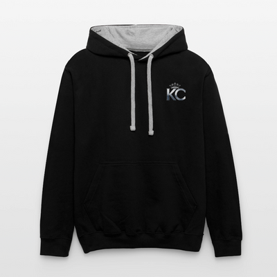Silver Range City Bonds Robɓery 1990 Hoodie limited edition - black/heather grey