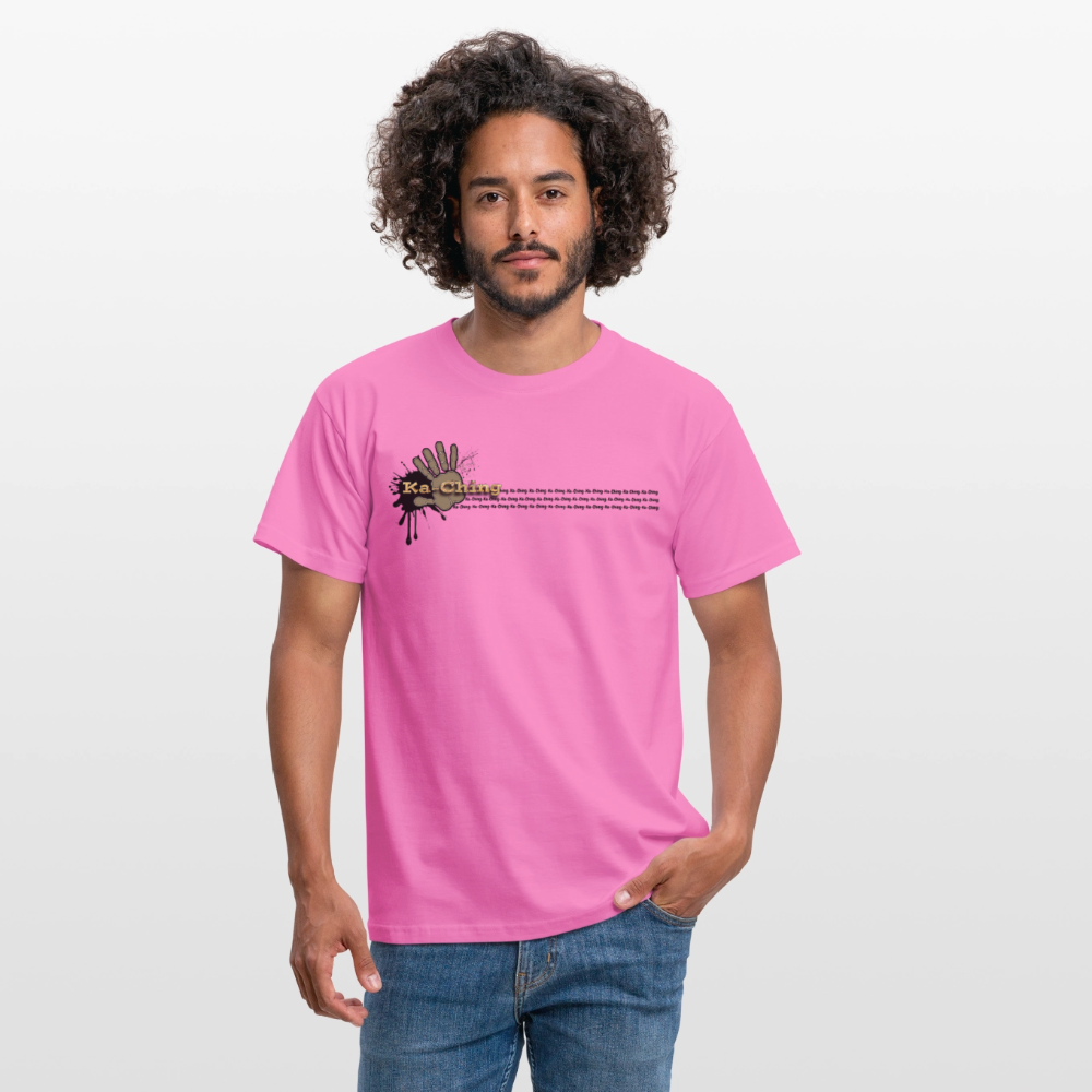 Ka-Ching T-Shirt Ching Gold Logo CHGD-T-02w - pink