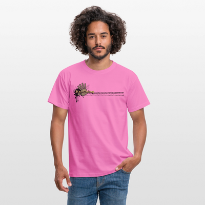 Ka-Ching T-Shirt Ching Gold Logo CHGD-T-02w - pink