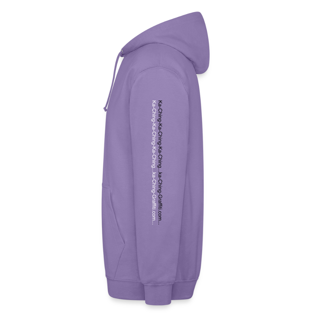 Ka-Ching Unisex Hoodie Ching Bronze logo - lavender