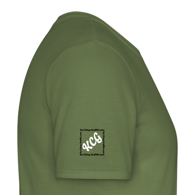 Unisex T-Shirt F1 Graffiti - military green