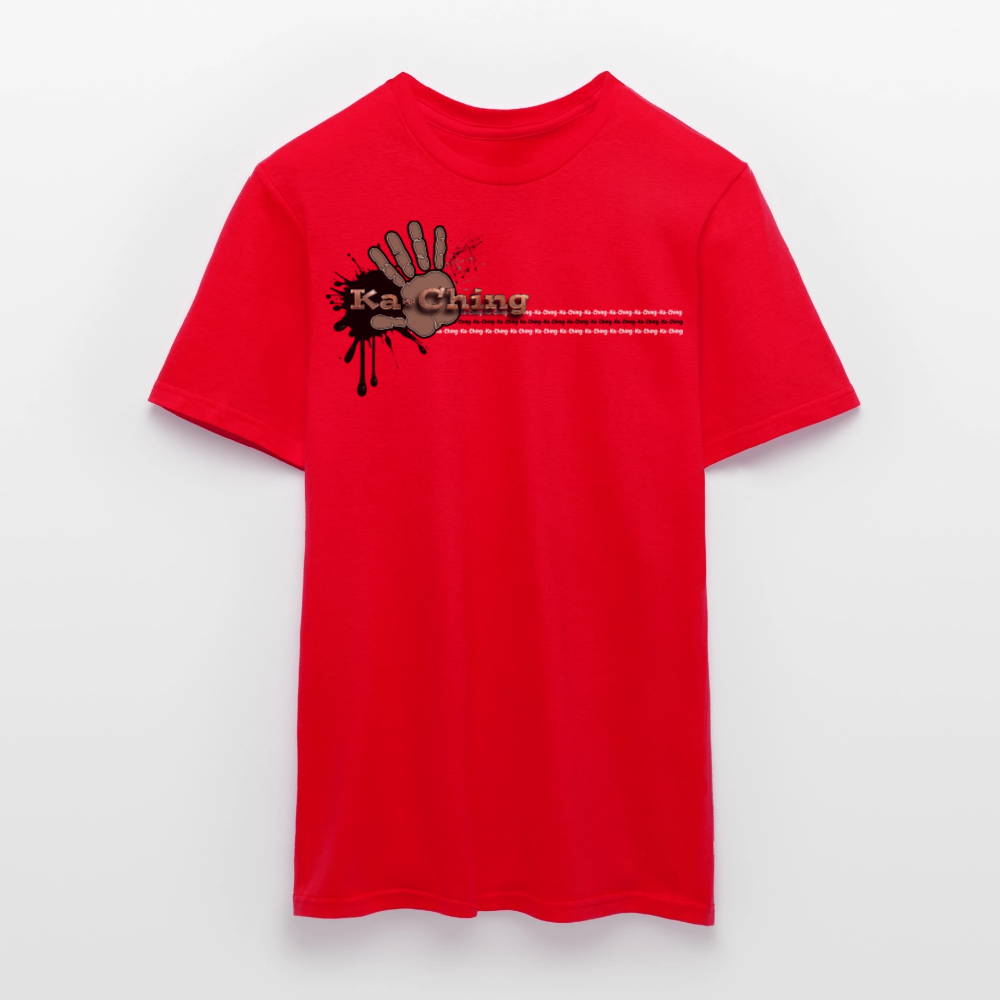 Unisex T-Shirt Ching Bronze Logo CHBZ-T-04c - red