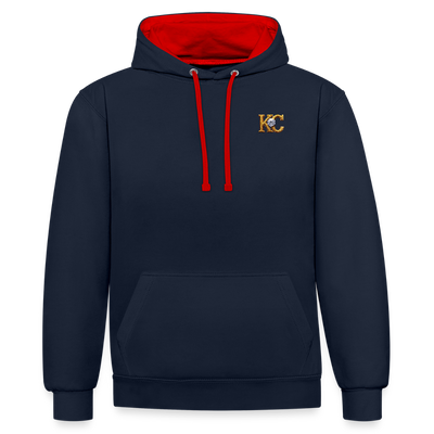 Diamond Range The Great Diamond Hoax 1872 Hoodie limited edition - navy/red