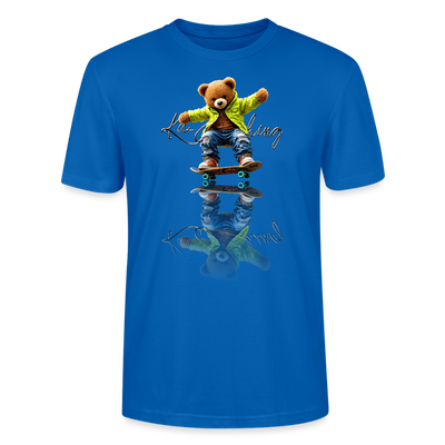 skateboarding Teds Tee - peacock-blue