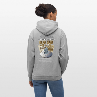 Diamond Range Millenium Heist 2000 Hoodie limited edition - heather grey/navy