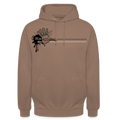 Unisex Hoodie Ching Bronze logo - mocha
