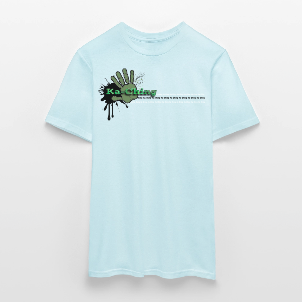 Unisex T-Shirt Ching Green Logo CHGR-T-01c - sky
