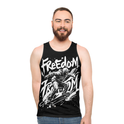 Freedom, Tank Vest, Black