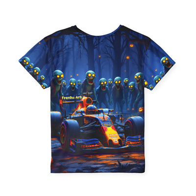 Leave the zombies behind kids Unisex Tee