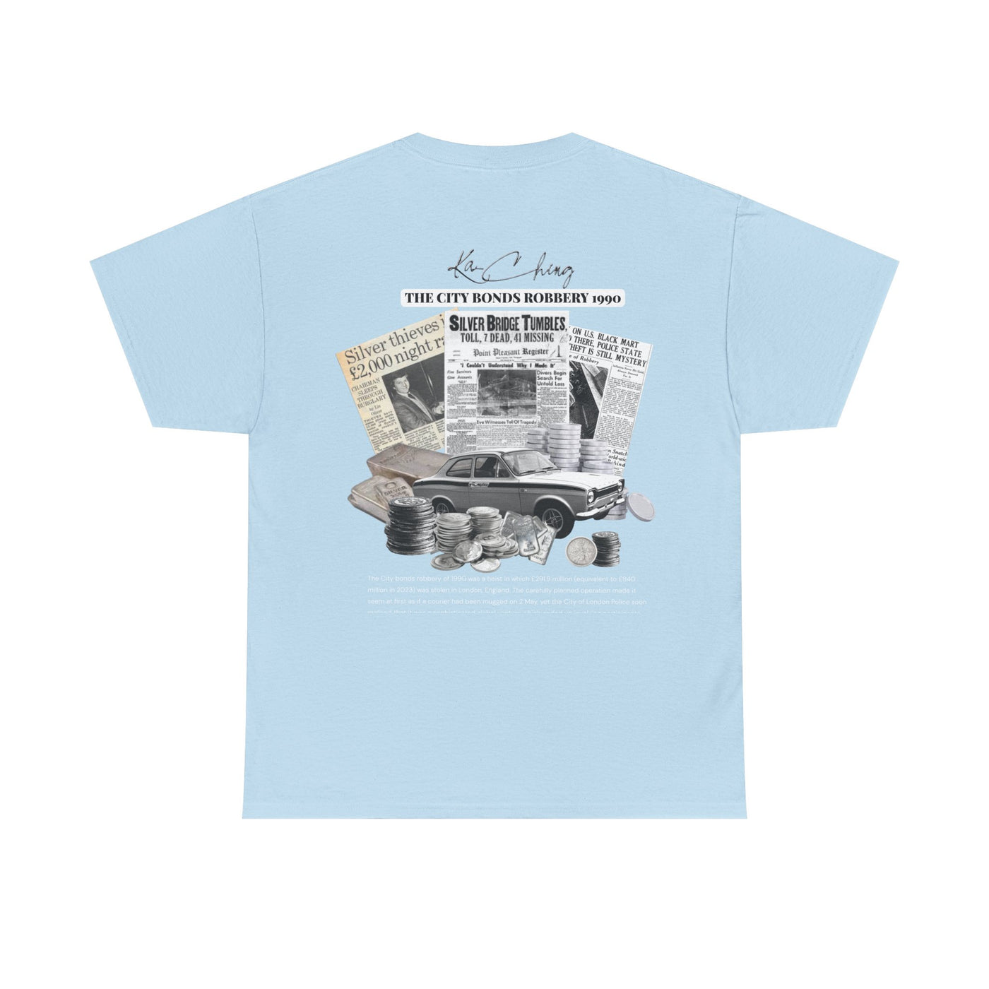 Silver Edition Tee with Retro Design