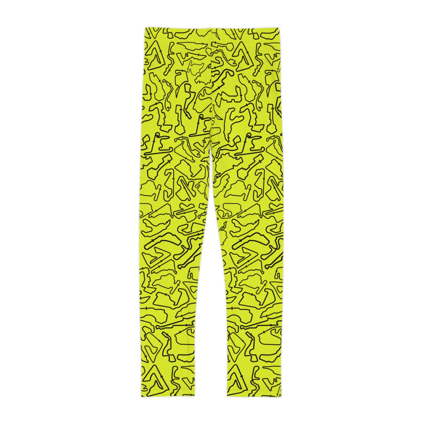Track print ln Yellow kids Leggings, Activewear, Fashionable