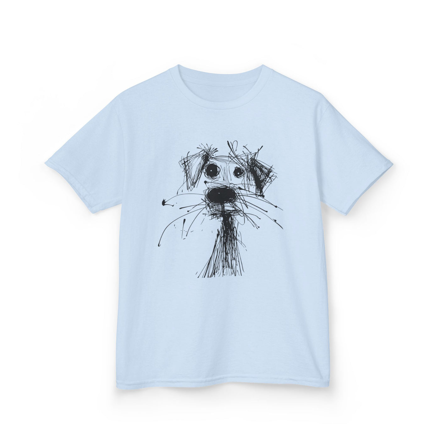 Kids Dog Sketch Tee | Adorable Pet Lover Shirt
