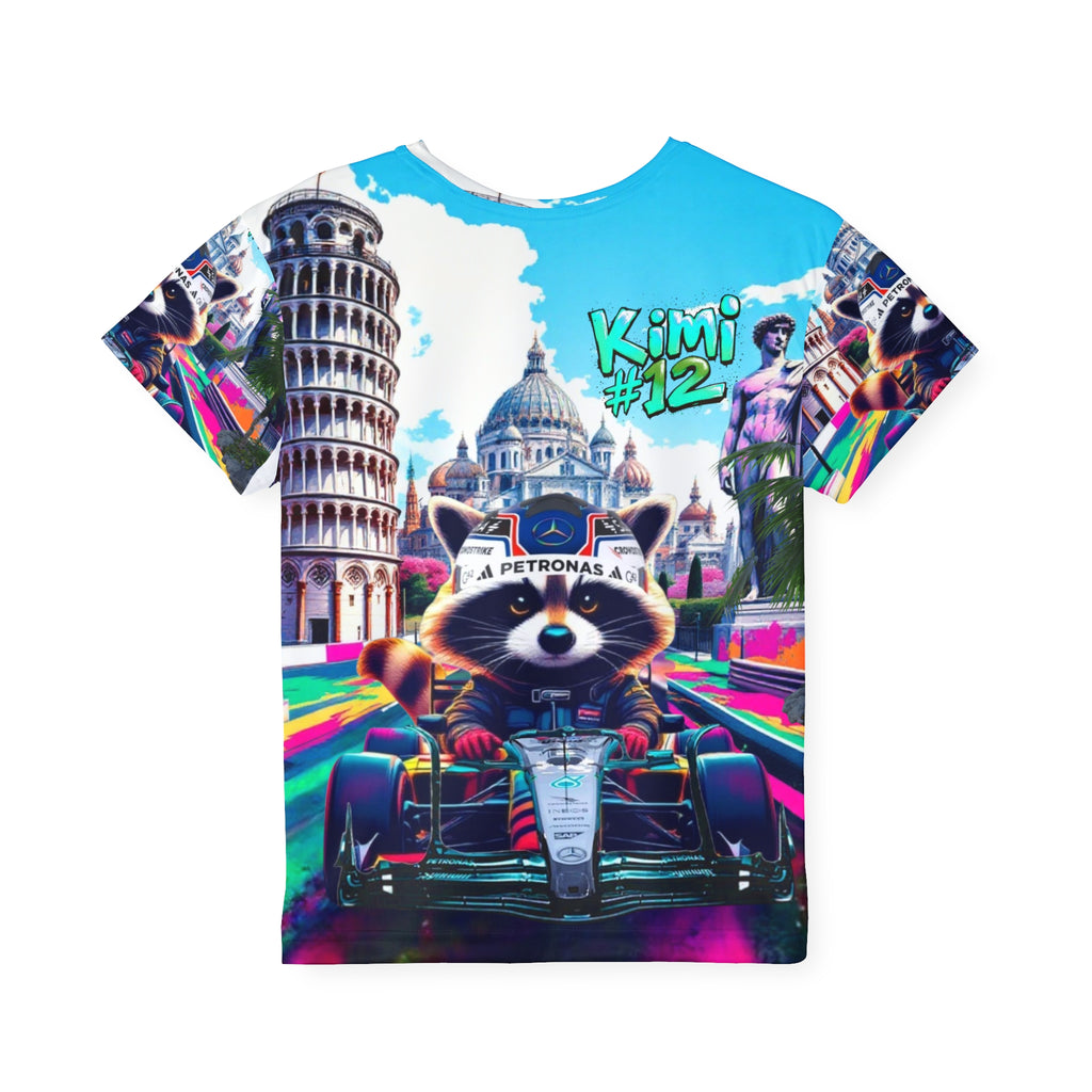 KA #12 Kids T-Shirt, Colorful Racing Shirt, Fun Kids Apparel, Activewear for Kids, Birthday Gift for Boys & Girls