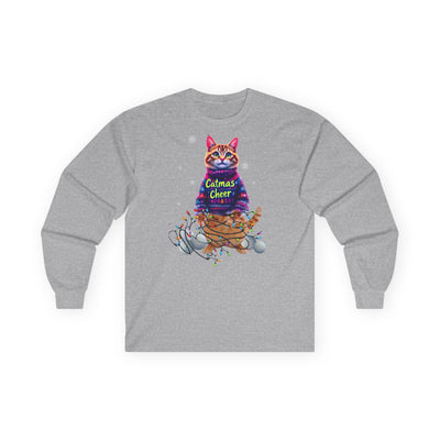 Cat Long Sleeve Tee, Unisex Cat Lover Shirt, .