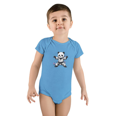 Ninja Panda Baby Onesie, Cute Baby Clothes, Baby Shower Gift, Newborn Outfit, Animal Lover Apparel, Fun Baby Shower Gift