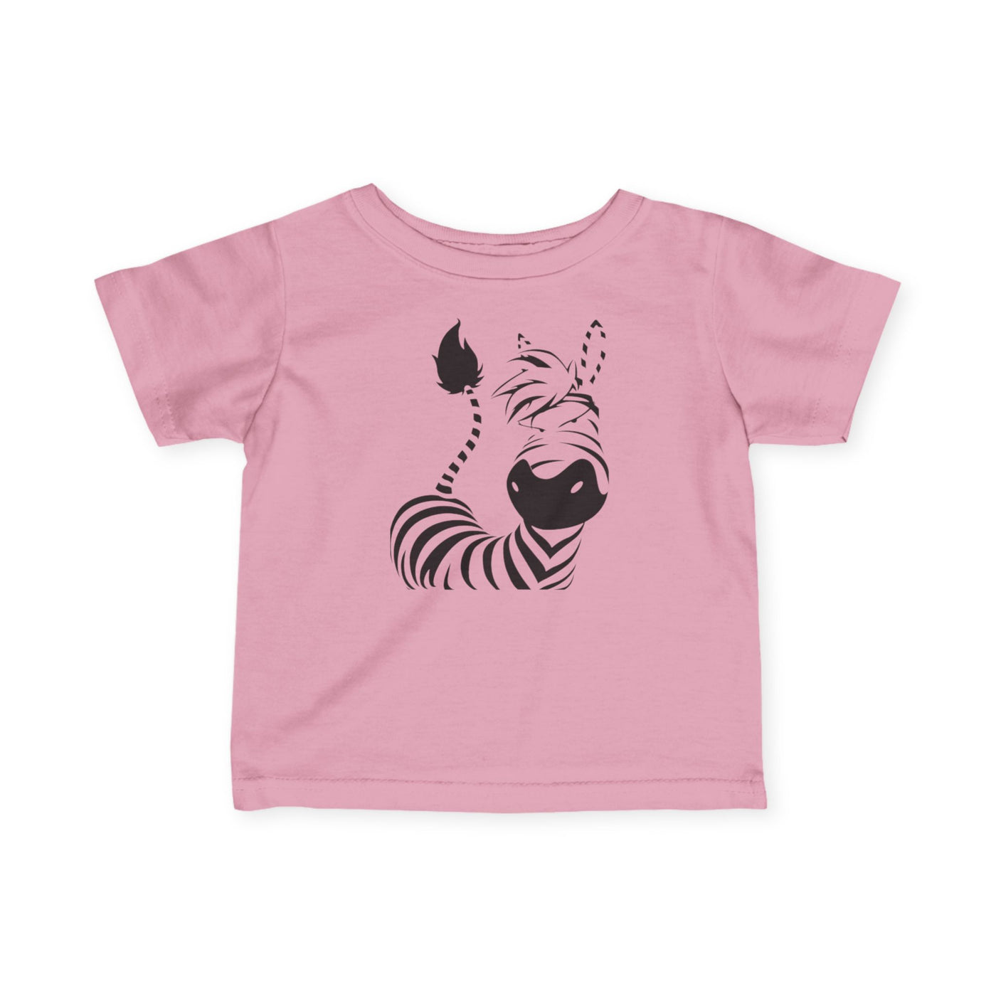 Cute Zebra Infant Tee, Baby Animal Shirt