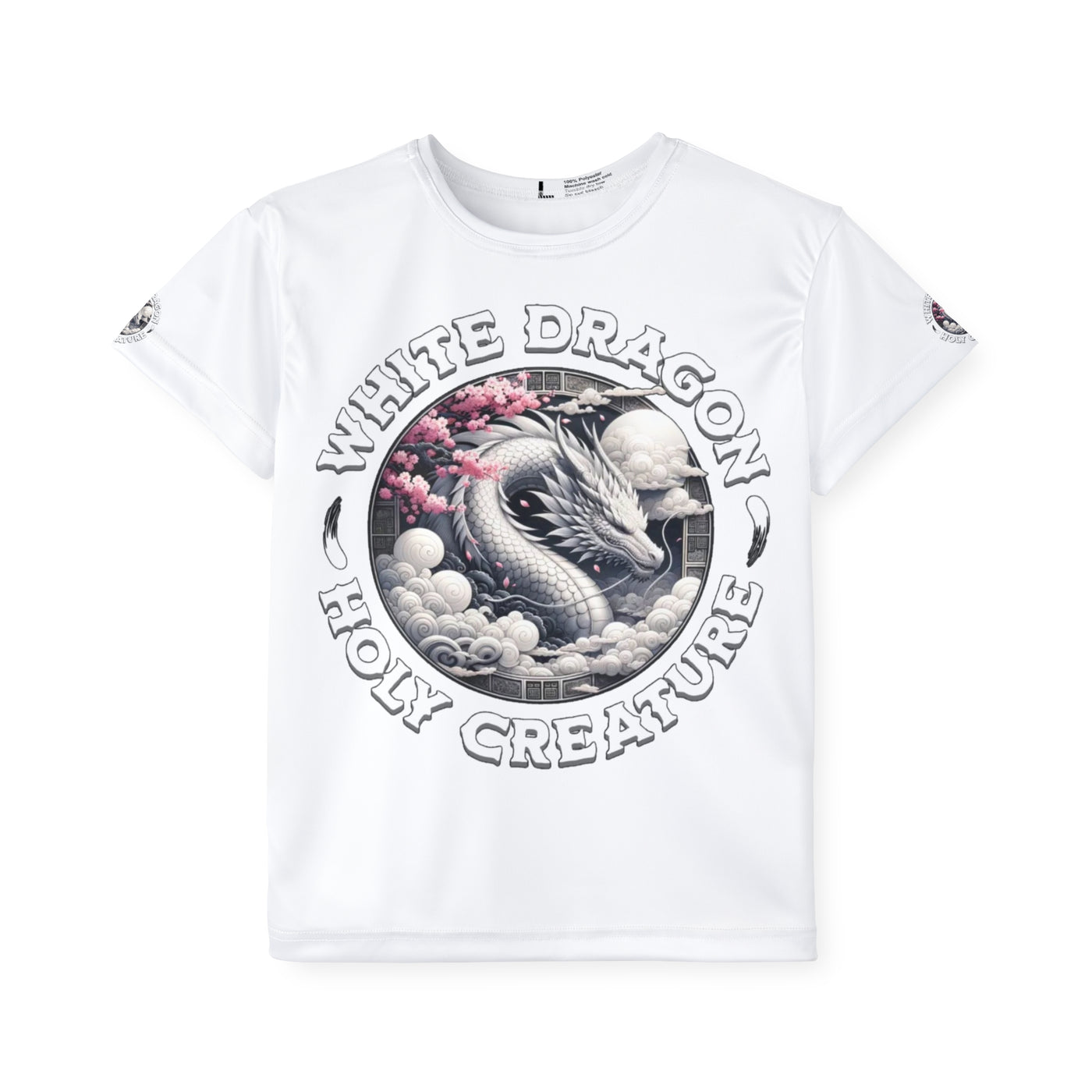 White dragon kids Tee