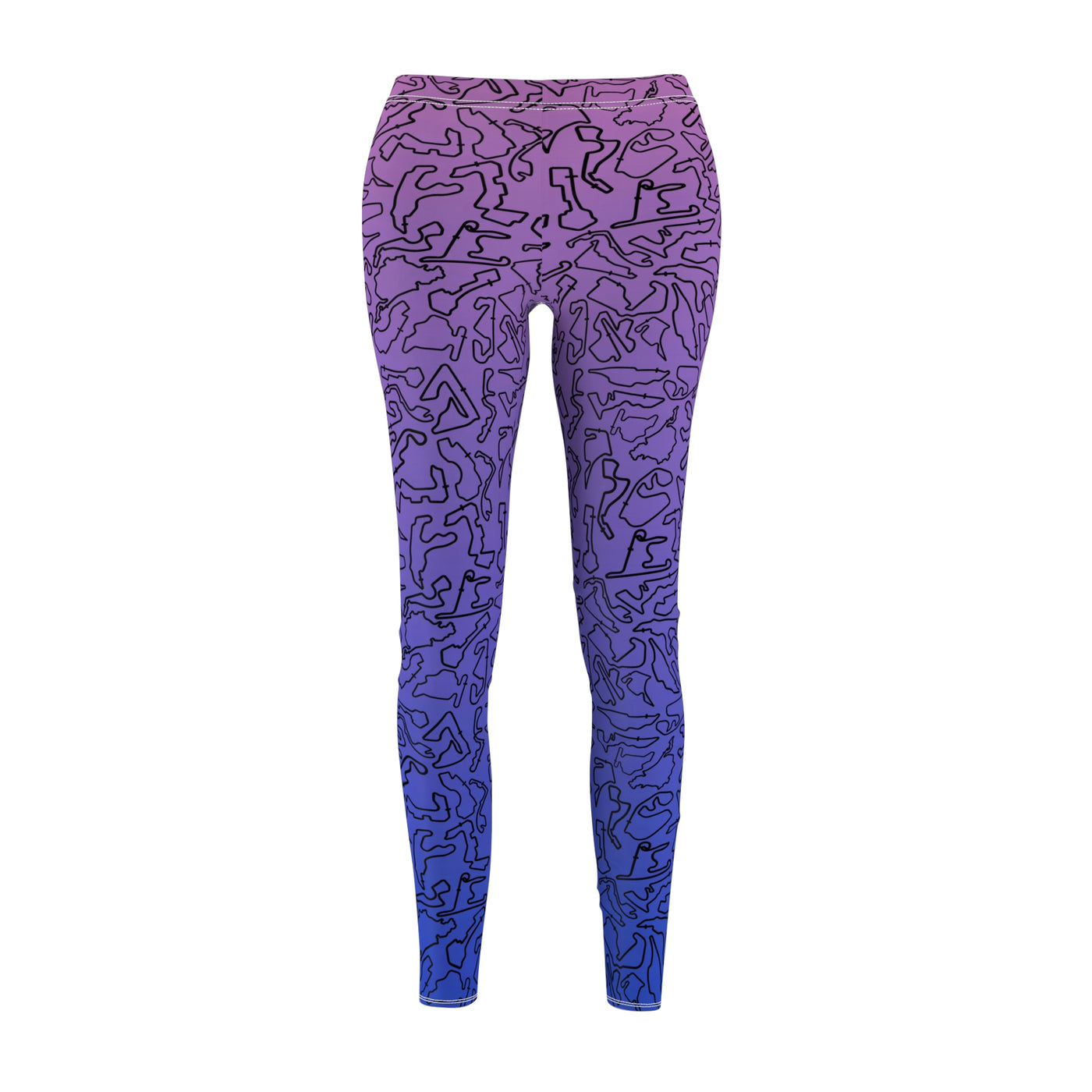 Bblack blue pink Track Casual Leggings