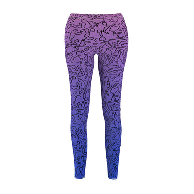 Bblack blue pink Track Casual Leggings
