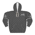 Ka-Ching Graffiti Black Hoodie - Unisex Pullover, Streetwear Fashion, Casualwear, Unique Graphic Sweatshirt, Gift for Creative Souls
