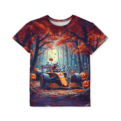 Halloween Race party kids Unisex Tee
