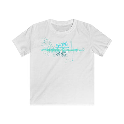 Ka-Ching Kids Neon Aqua Tee -