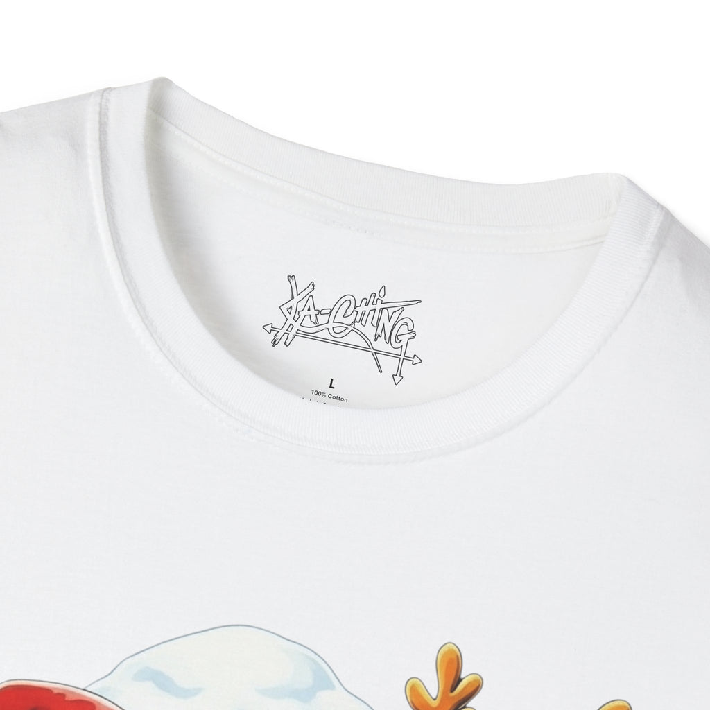 Christmas Penguins cracker Graphic Tee