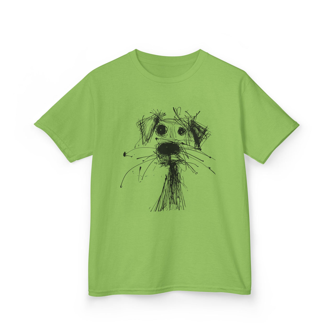Kids Dog Sketch Tee | Adorable Pet Lover Shirt