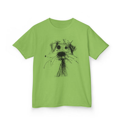 Kids Dog Sketch Tee | Adorable Pet Lover Shirt